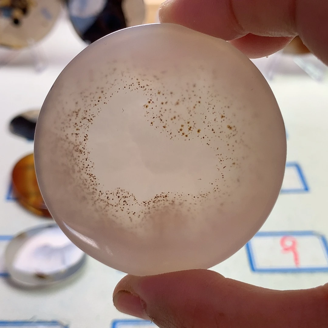 未镶嵌玛瑙/玉髓珠宝半成品