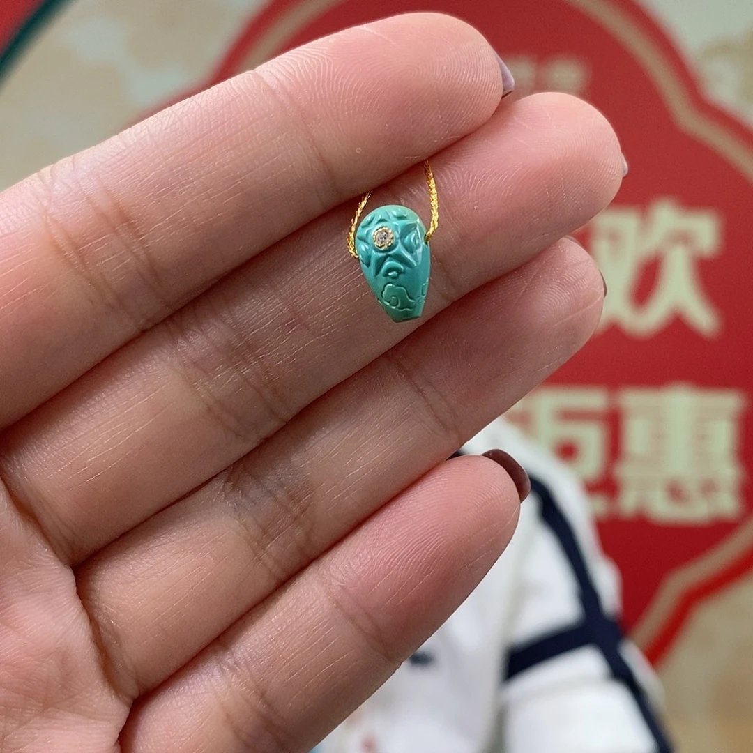 绿松石未镶嵌珠宝奇石