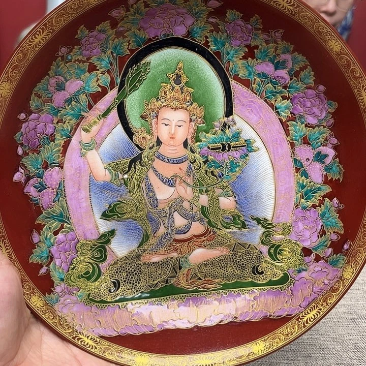 盘唐卡盘一个（．．．