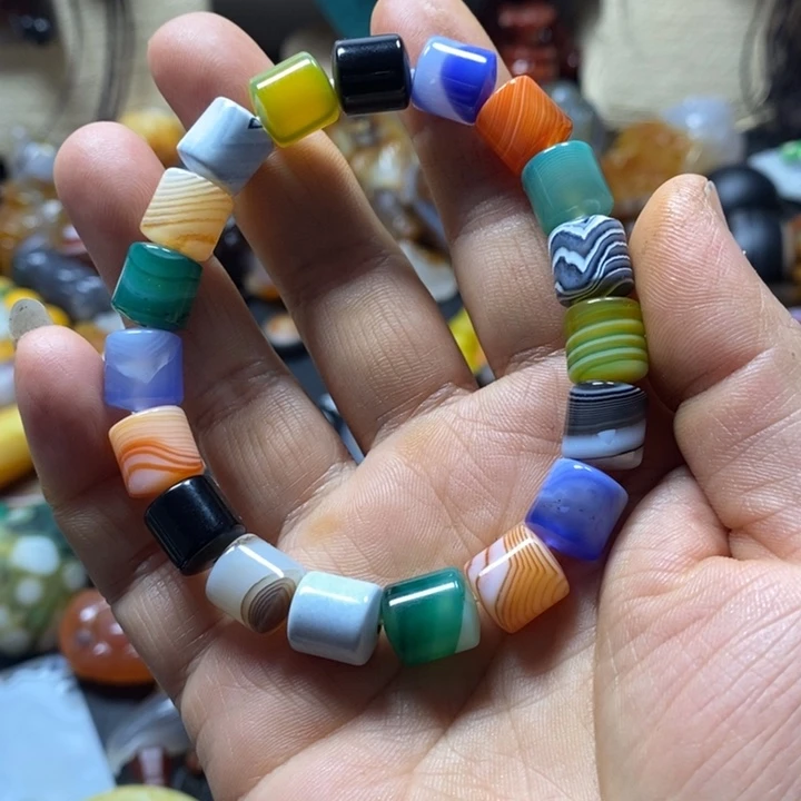 玛瑙/玉髓未镶嵌手链