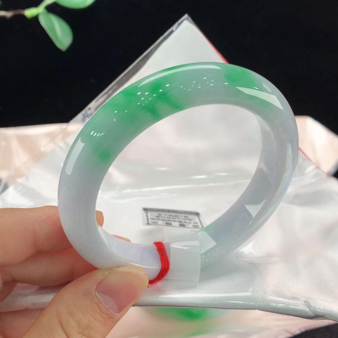 翡翠未镶嵌手镯0249