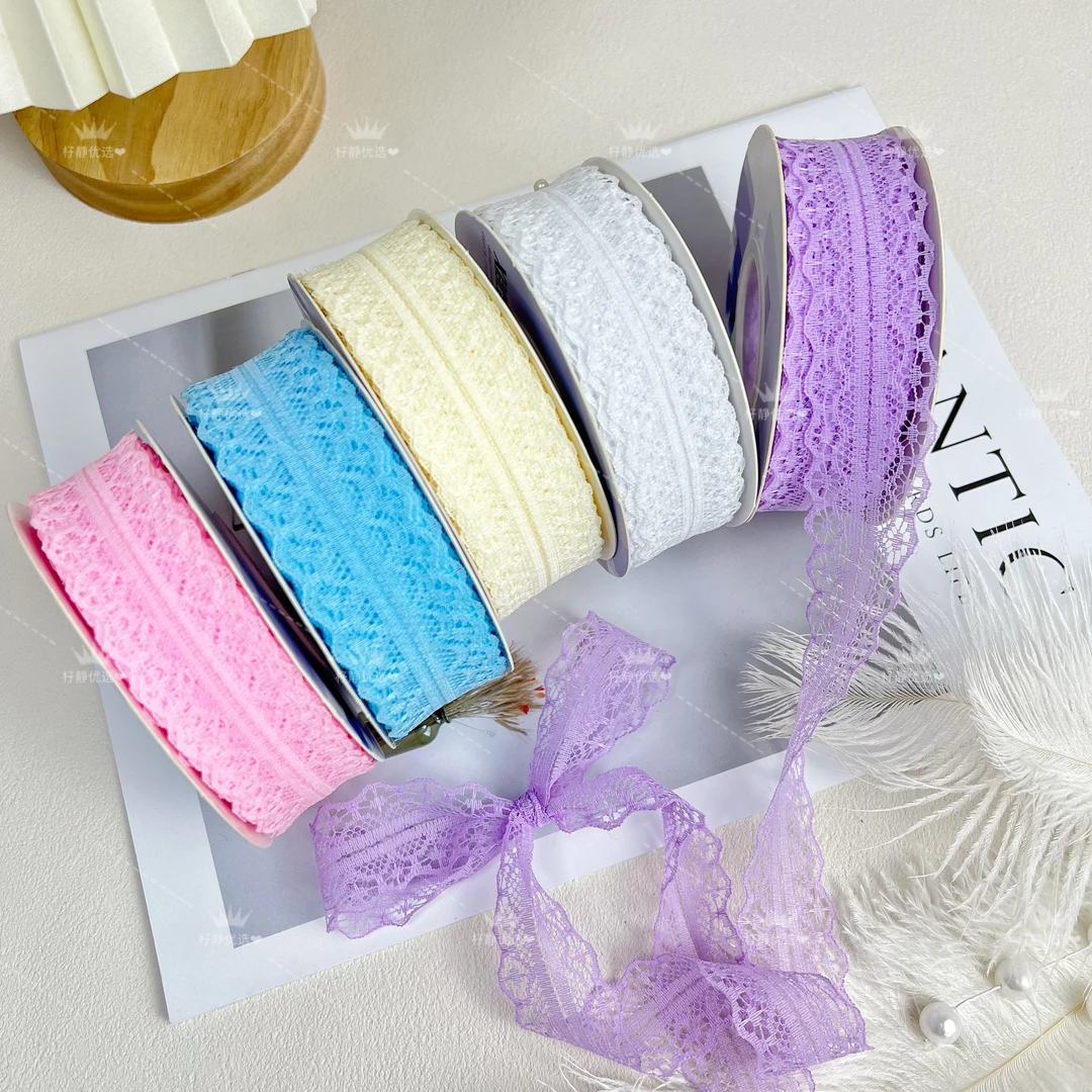 【杍静优选】韩式ins蕾丝花边丝带花束绑带绑绳diy手工材料装饰镂空
