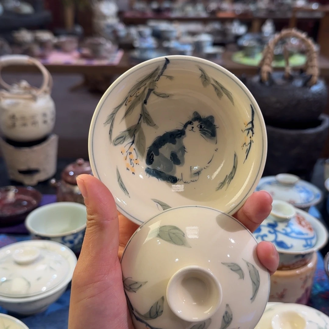 瓷片景德镇手作器皿同款发货