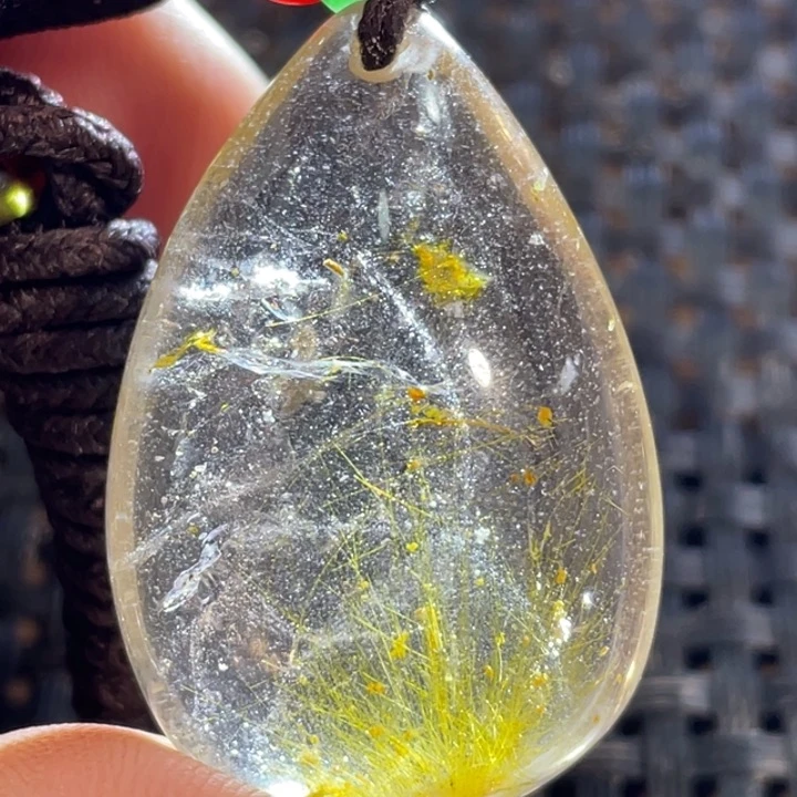 水晶吊坠(不含链)未镶嵌高****j