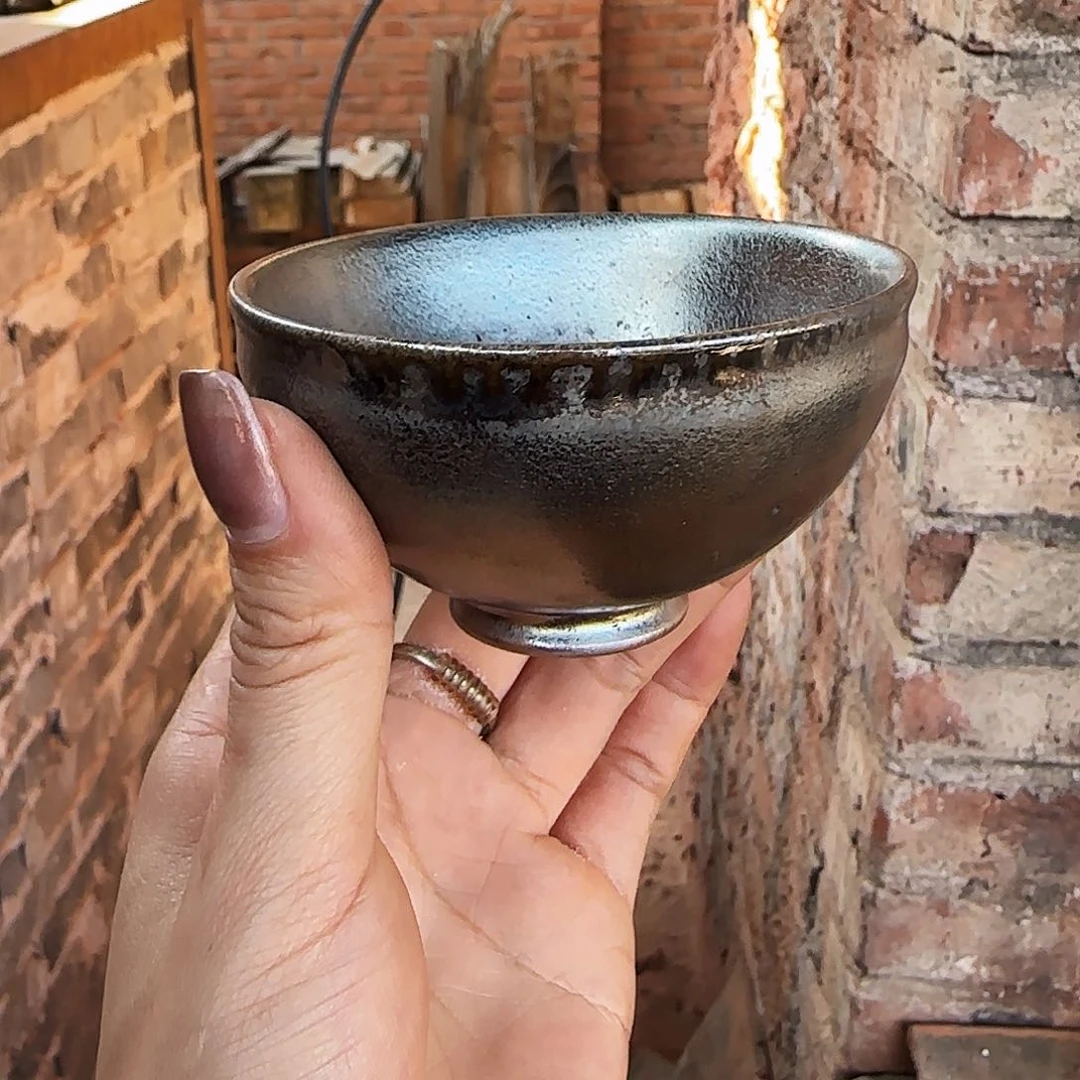 杯随****d云南建水紫陶柴烧