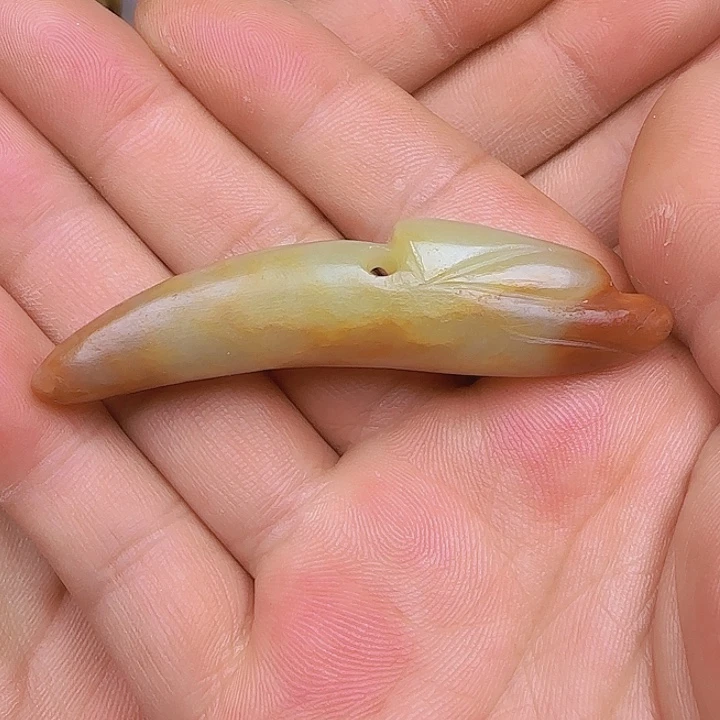 和田玉吊坠(不含链)未镶嵌