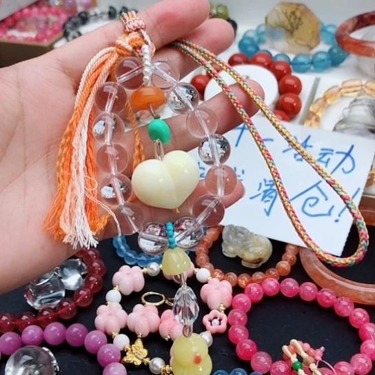 手链烟晶银S925镶嵌