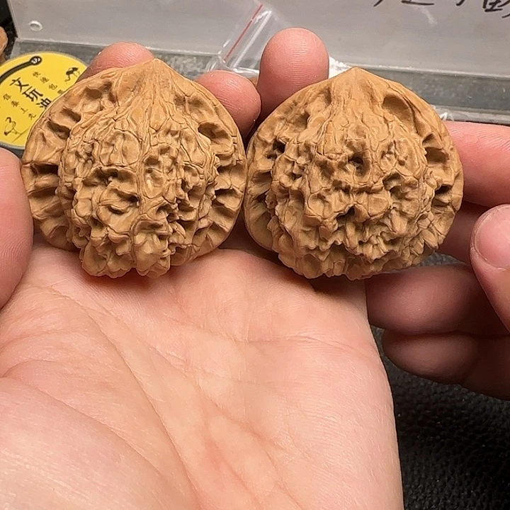 把件文玩核桃35官帽49尺全品