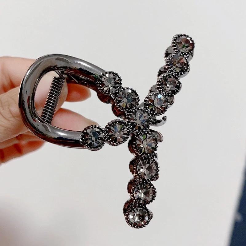 8公分抓夹网红发卡气质大抓百搭简约短胖072发夹