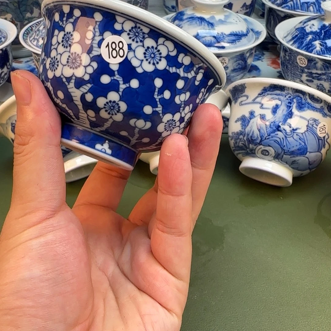 彦祖纯手工手绘茶具188