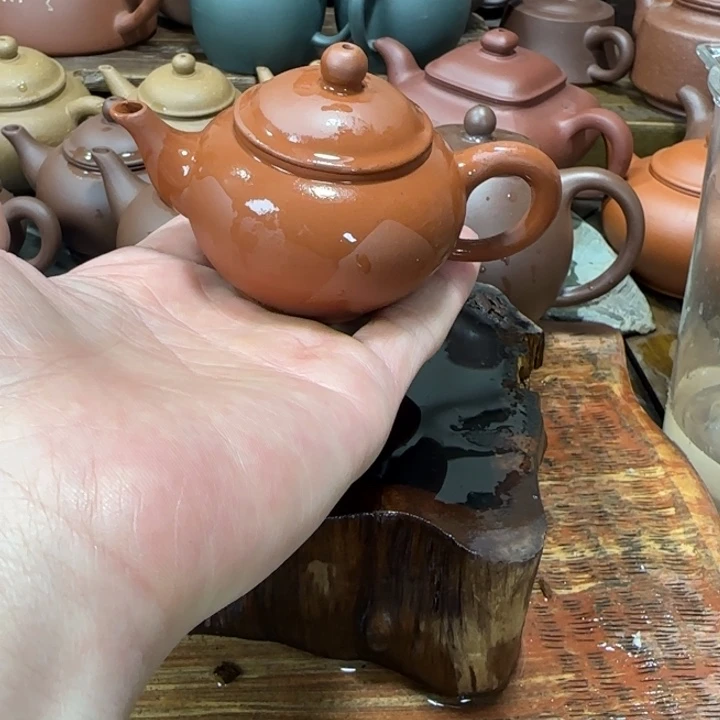 紫砂茶壶容量80毫升