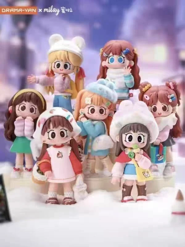 【珊珊潮玩】正版milay蜜啦少女二代快乐配方系列盲盒手办桌面可爱