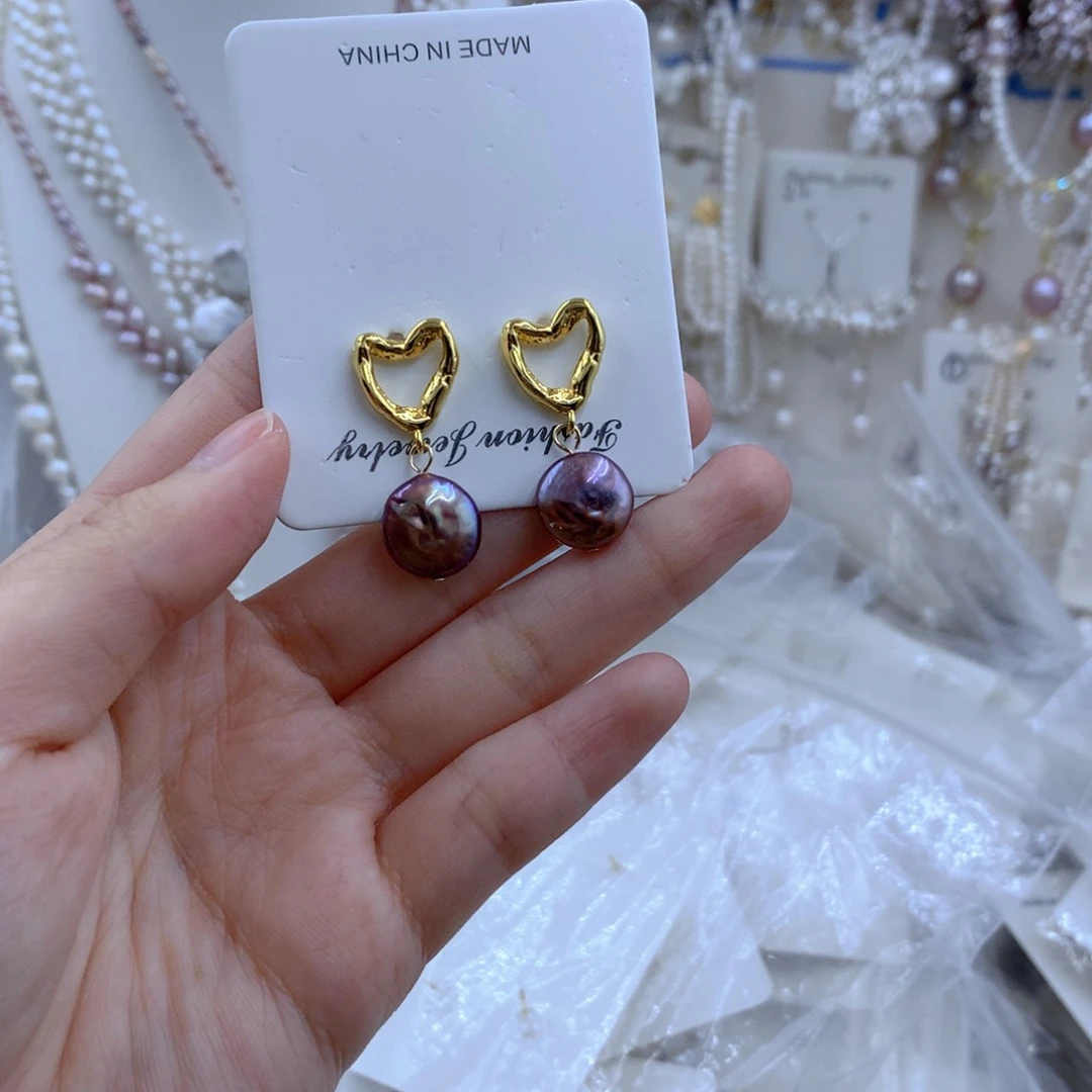 颈饰合金淡水珍珠软*