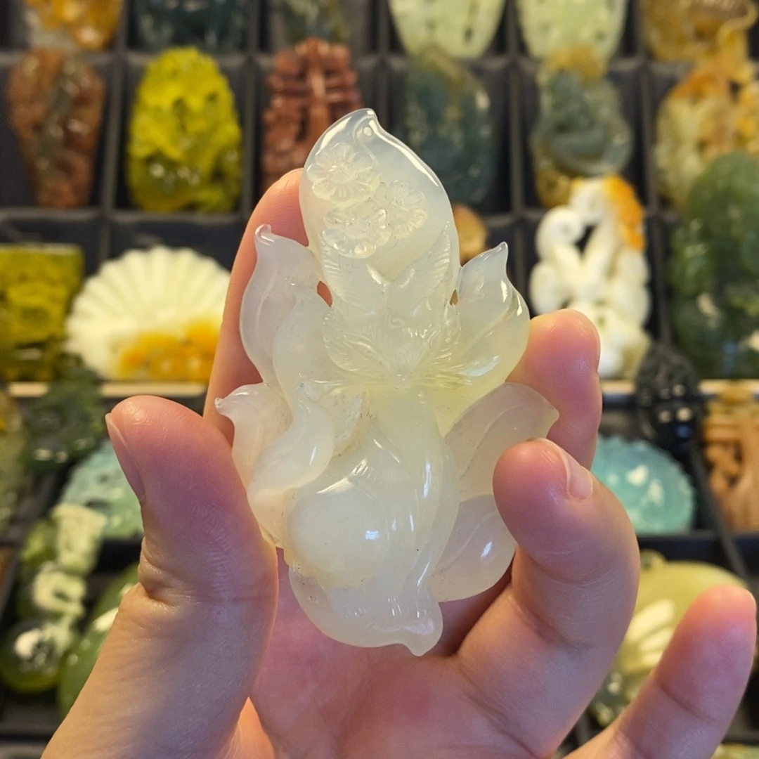 蛇纹石玉合金颈饰