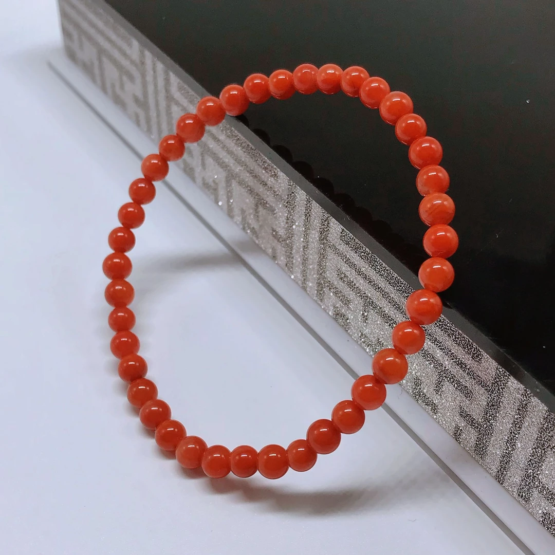 【领源】南红精美轻奢气质手串4mm