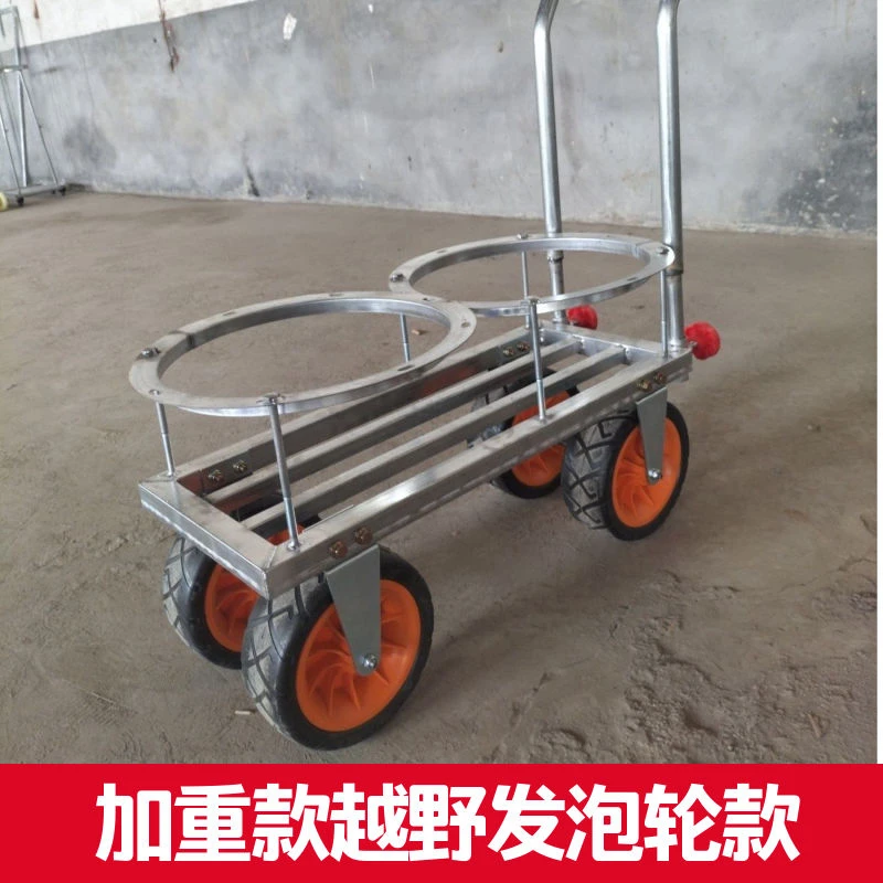 大棚蔬菜采摘手推车家用农用推拉果园工具车拉粪车手推运家用拖车
