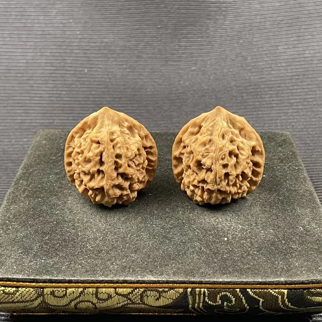 【中国涞水麻核桃协会】26 G98970-太行龙纹核桃（全品）-33mm-
