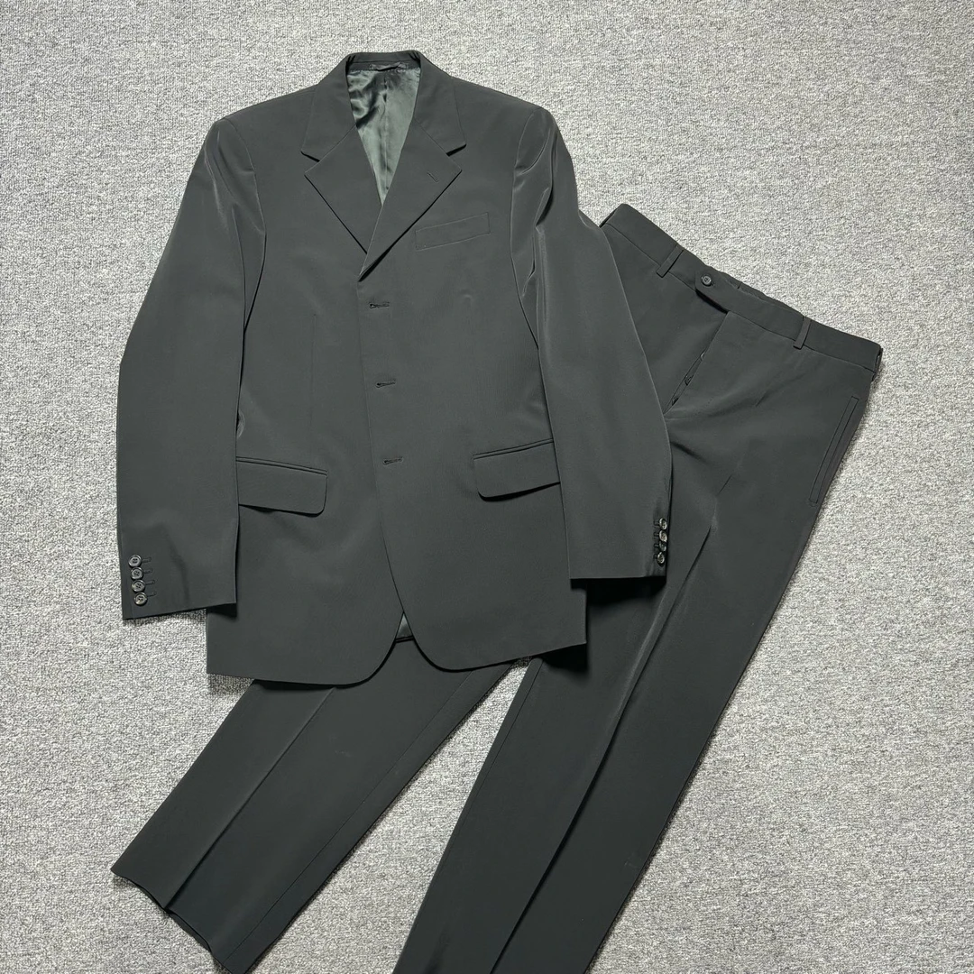99新 Prada/普拉达 Prada普拉达黑色西装 一套 48码99新