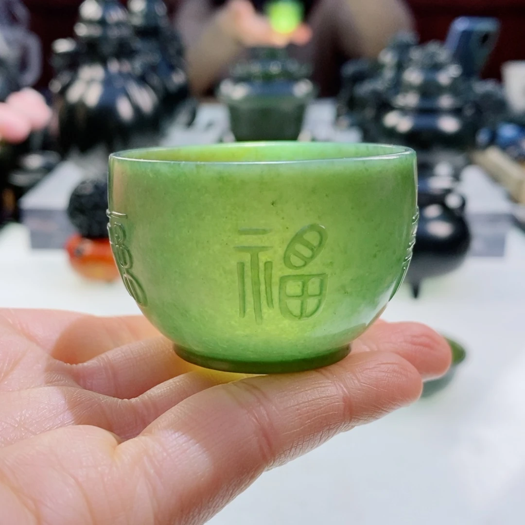 和田玉（青玉）摆件未镶嵌