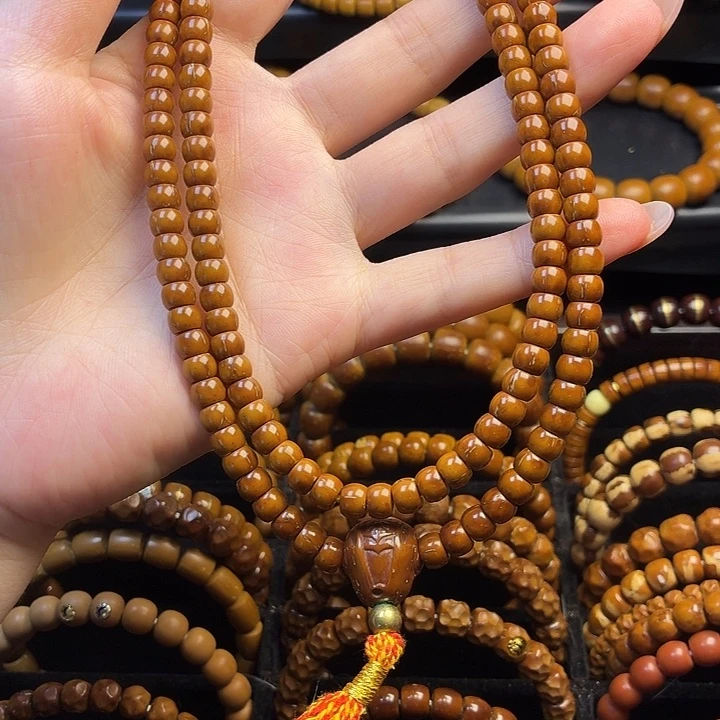 u***i手串紫金鼠纯肉鼠尖108脖挂