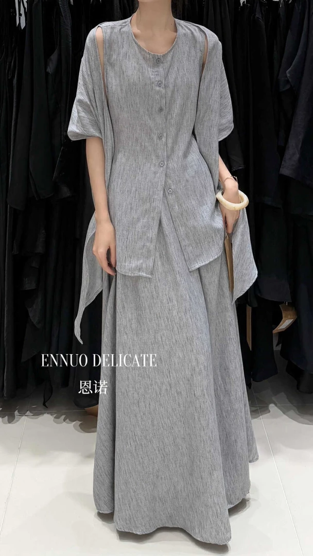 【801-850】娴娴~新款夏季显瘦百搭气质老钱风连衣裙气质国风16