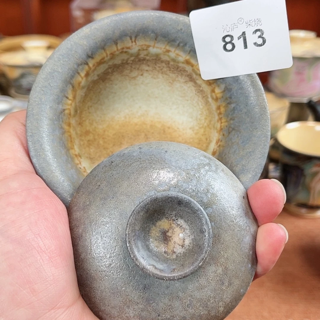 【闪购商品】沁庐柴窑古法柴烧全手工茶具