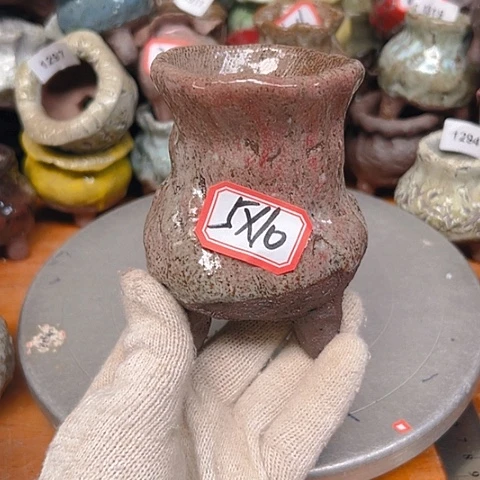 粗陶花盆手工花盆