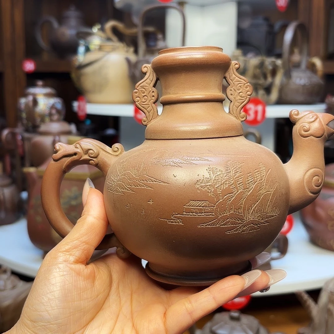 紫砂茶壶宜兴紫砂450