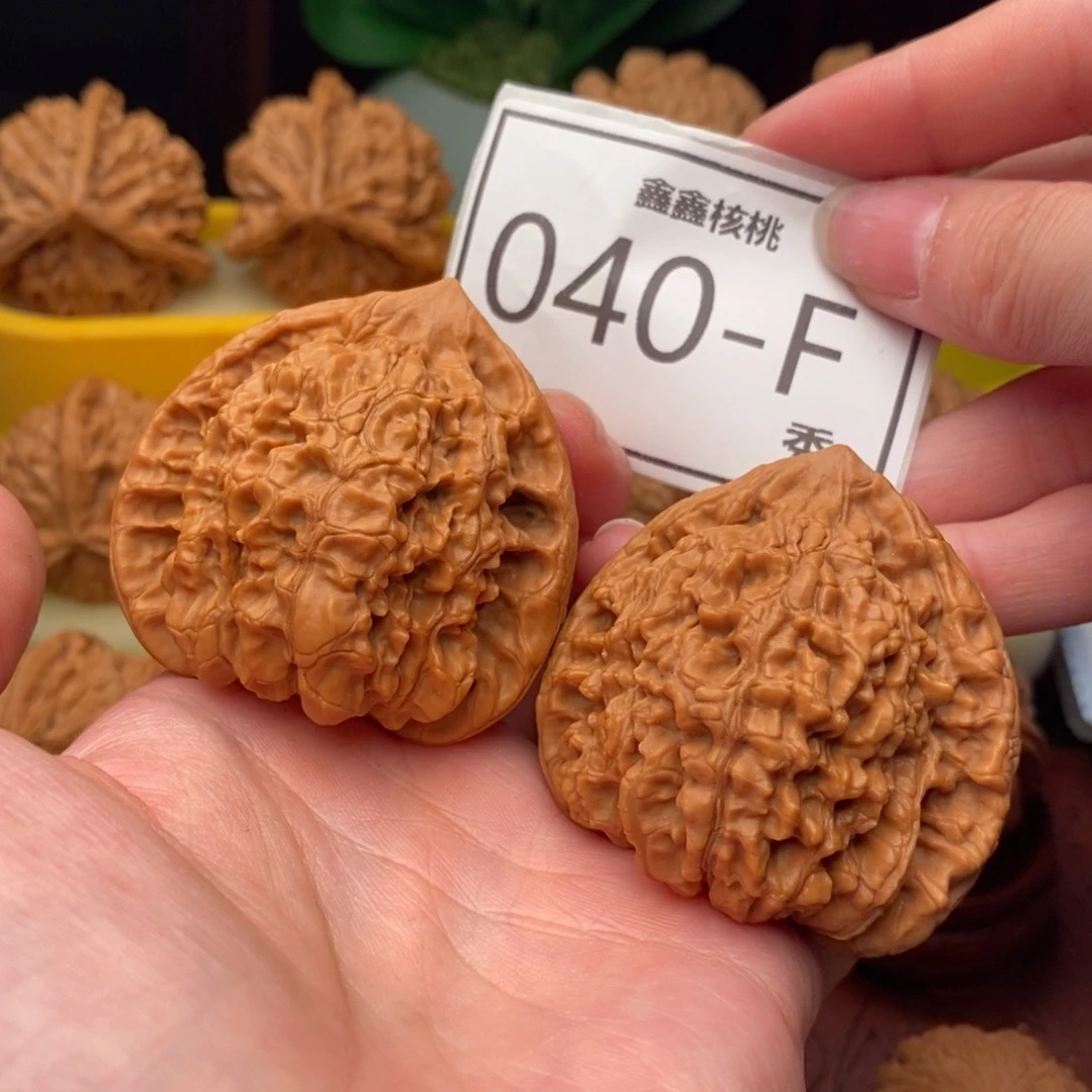 文玩核桃把件官帽48