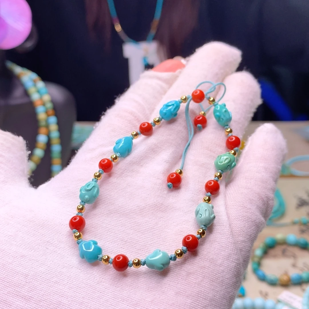 绿松石未镶嵌配饰