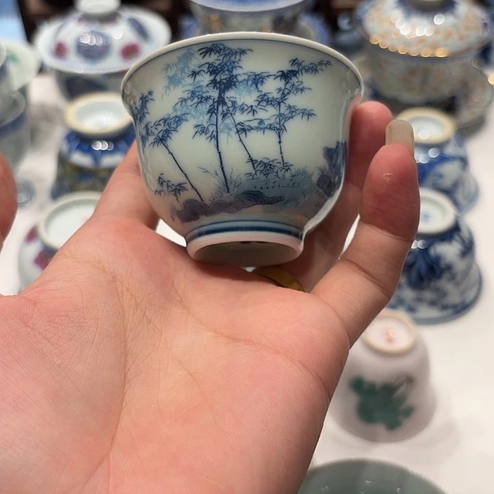 景德镇陶瓷杯子的话