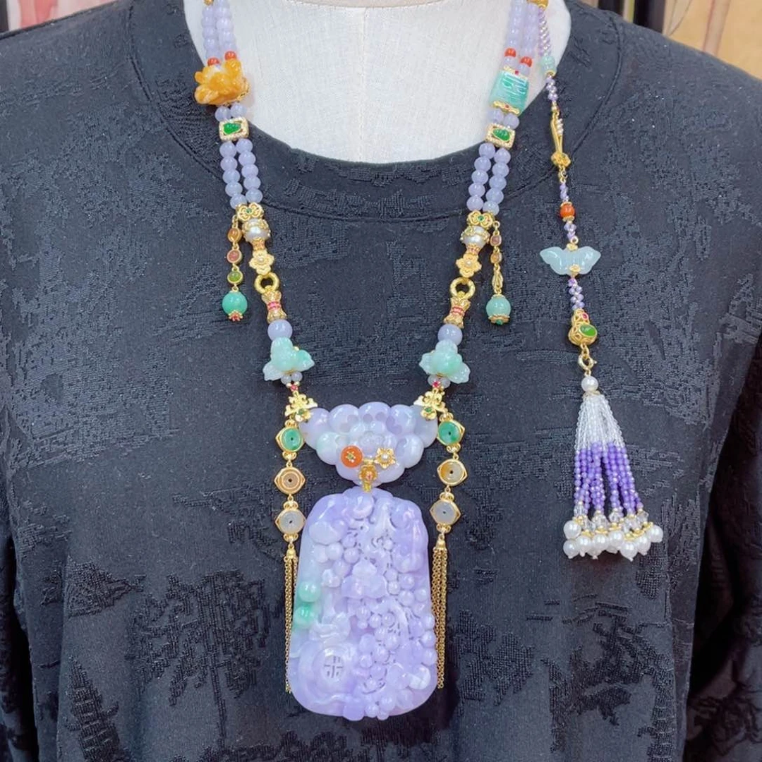 翡翠颈饰合金48小时鉴赏期