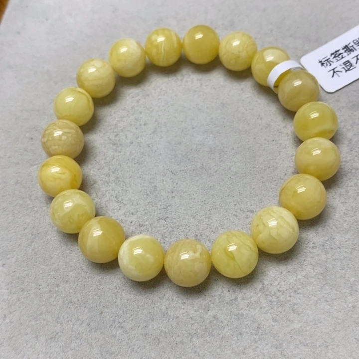 裸石蜜蜡未镶嵌串