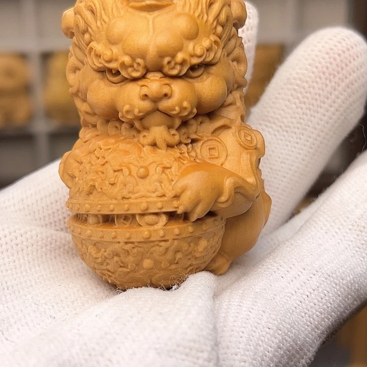 六公分貔貅手把件绳子六公分