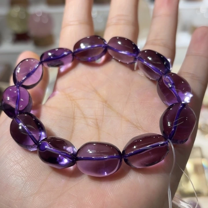 未镶嵌手链水晶巴西紫