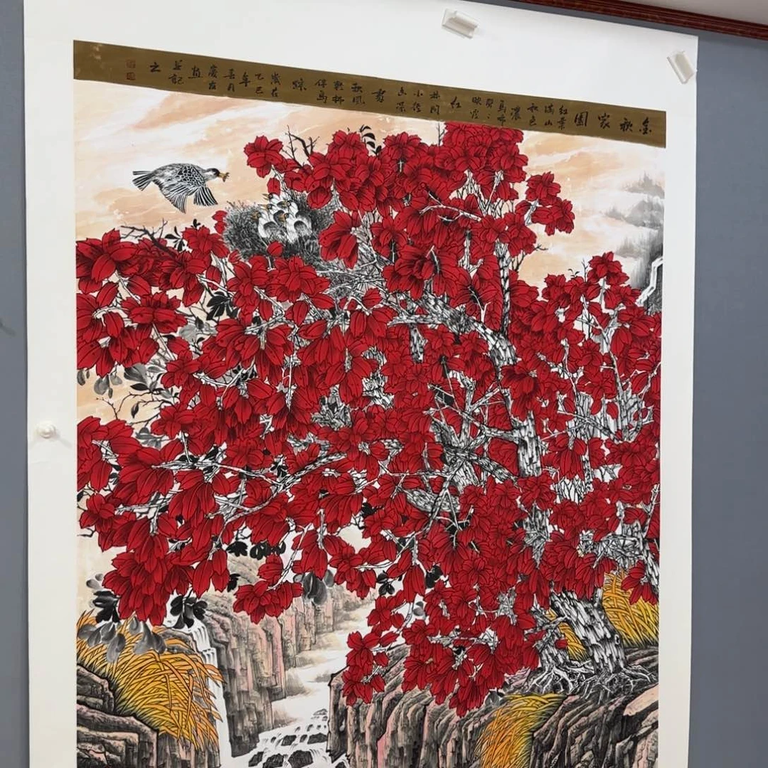 国画用****8国画李庆友精品国画