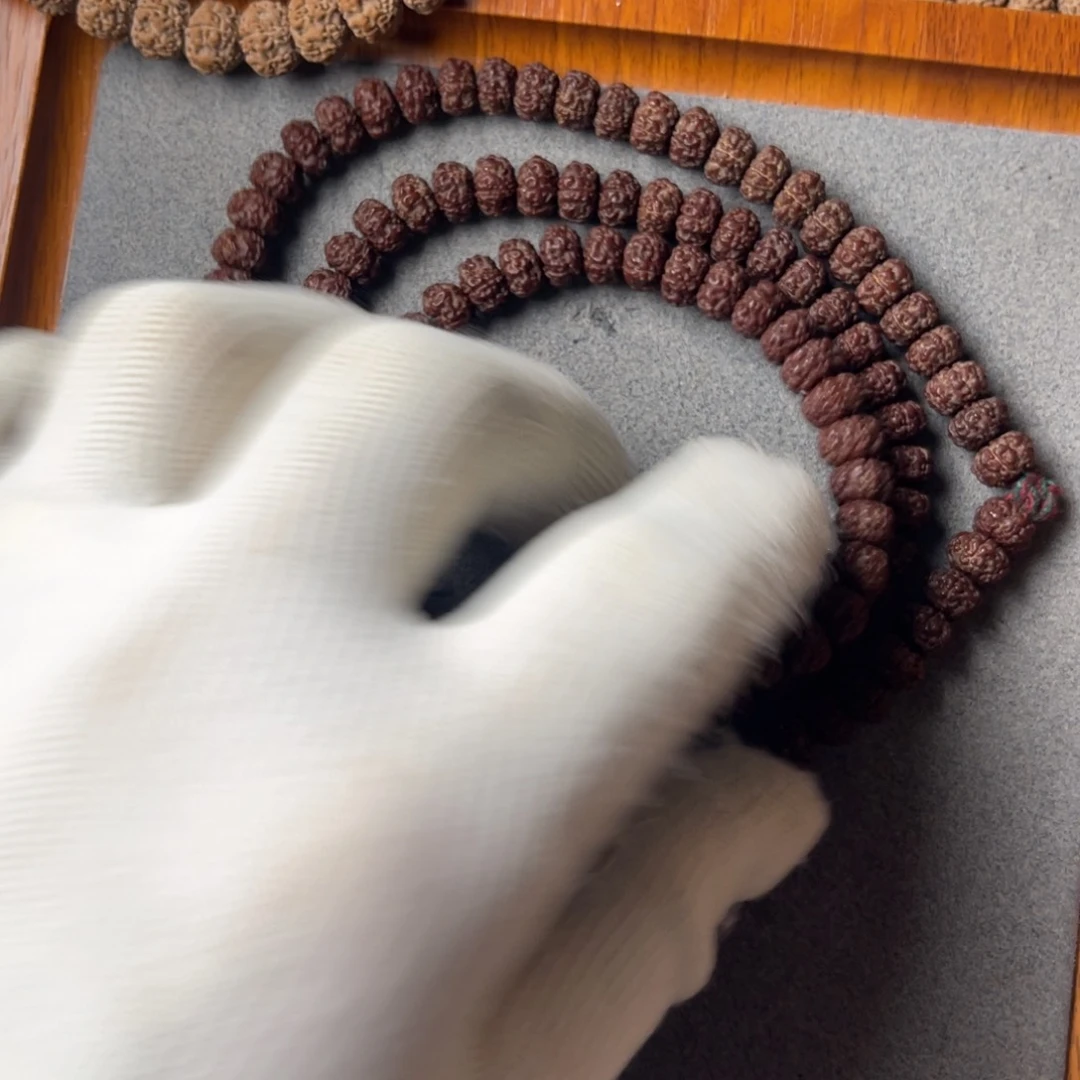 核桃手串/手链简*0.8mm平头细纹ssss