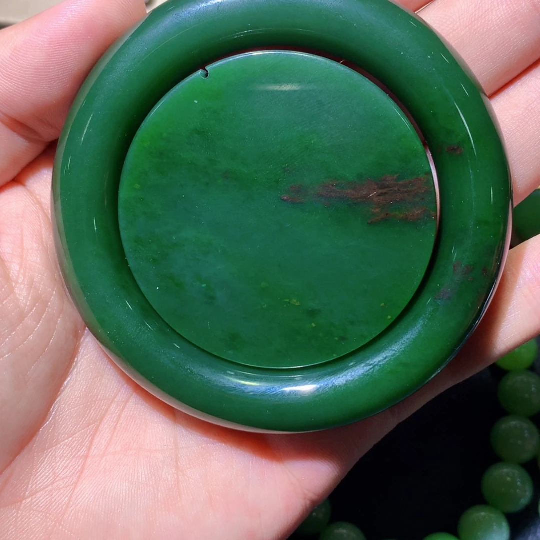 长***乐和田玉未镶嵌手镯