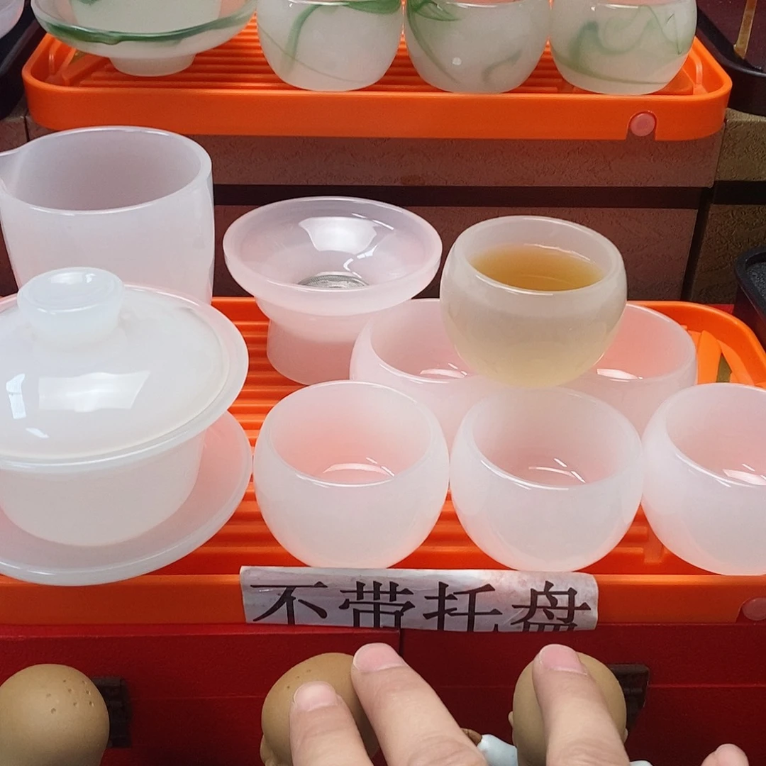 杯高端琉璃茶具 无礼盒