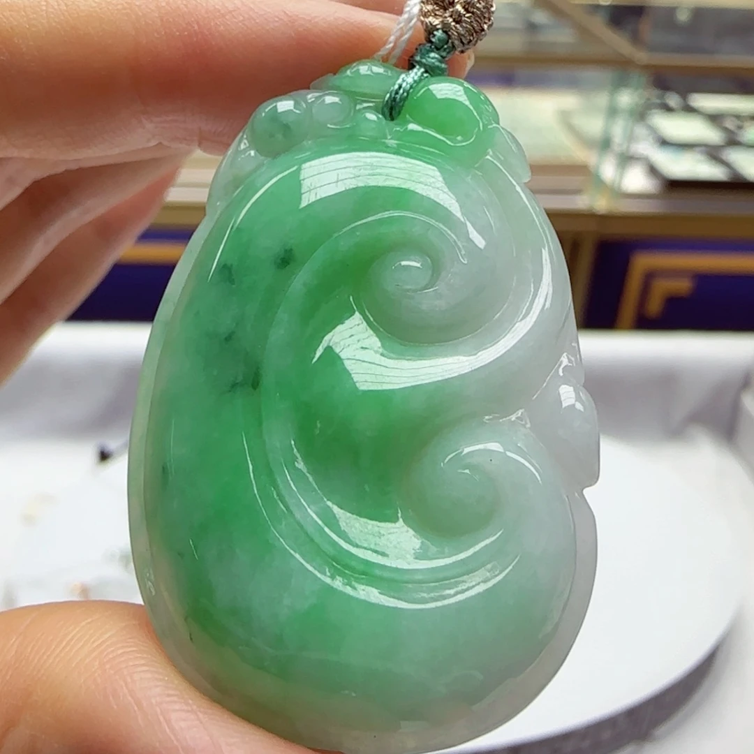未镶嵌挂件翡翠如意