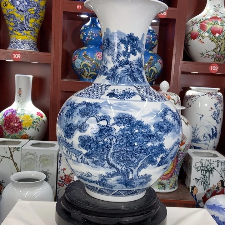 景德镇陶瓷艺术品．***生