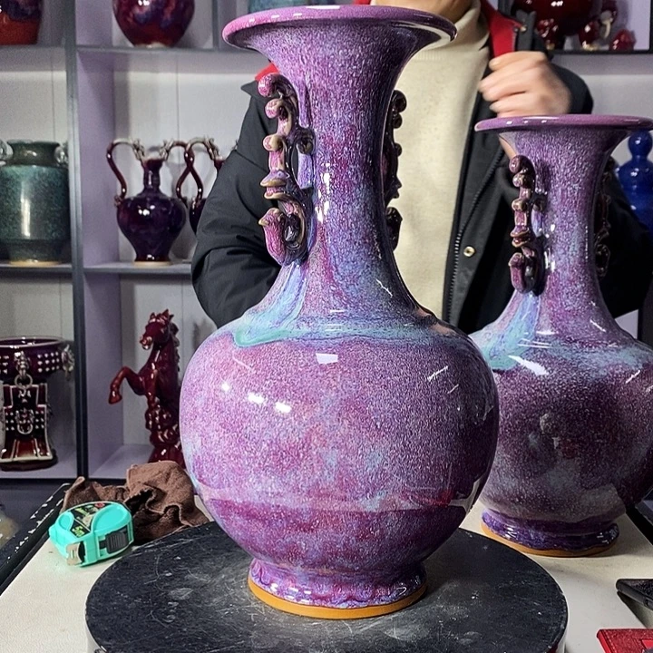 瓷片中国神垕精品钧瓷