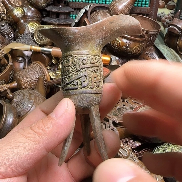 铜器办公室茶室摆件