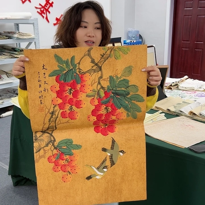 国画纯手绘国画作品大放漏