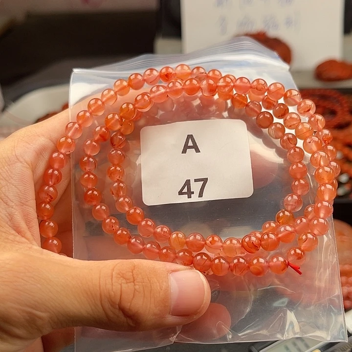 未镶嵌南红玛瑙多样性发货6m m南红玛瑙
