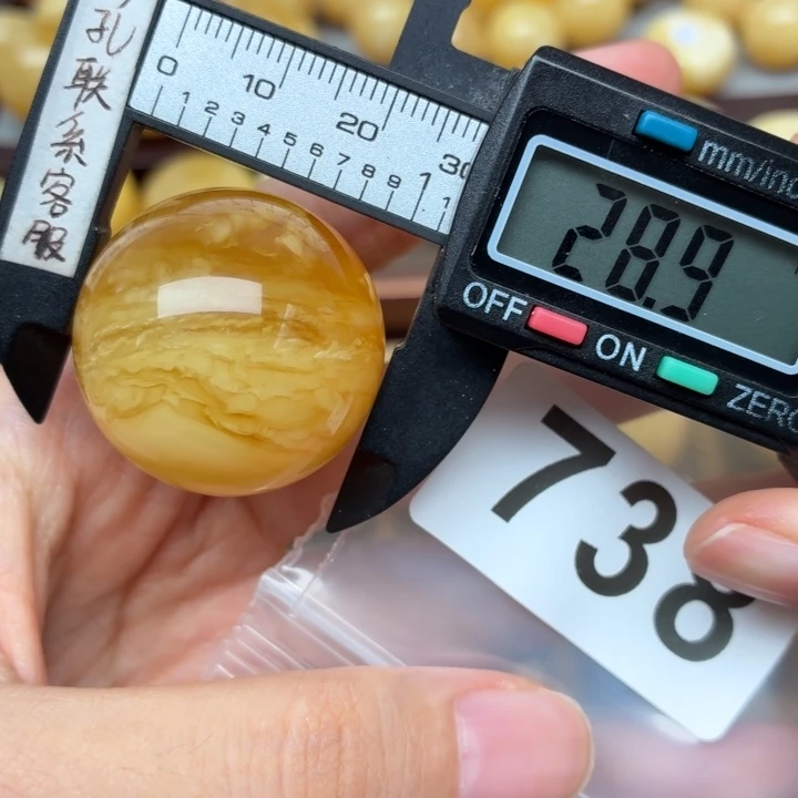 ****裸石蜜蜡未镶嵌蜜蜡微瑕