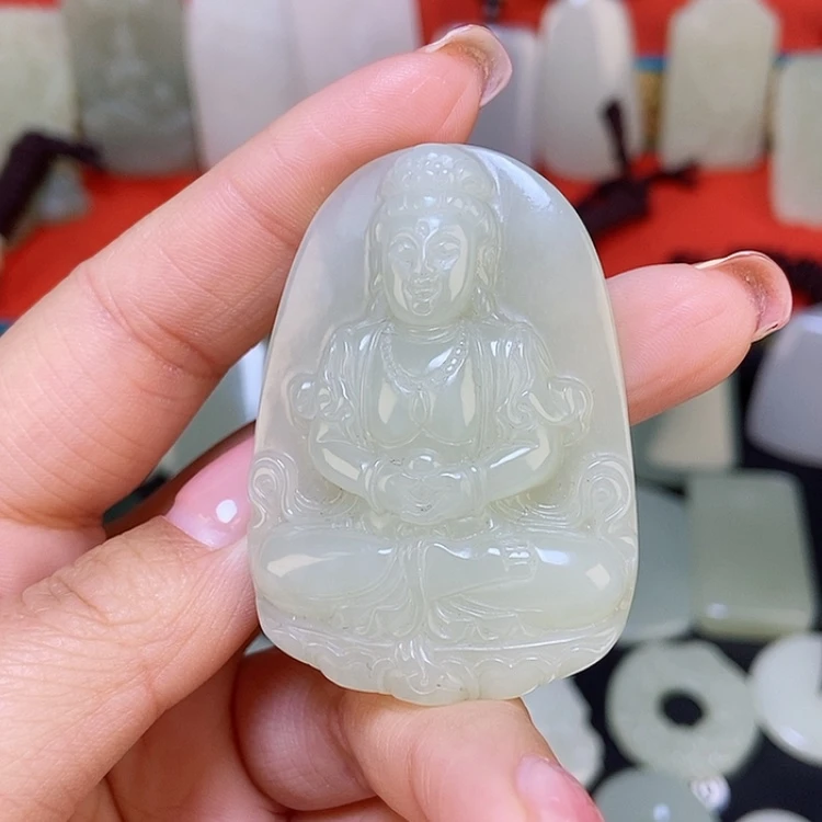 【闪购商品】颈饰未镶嵌和田玉