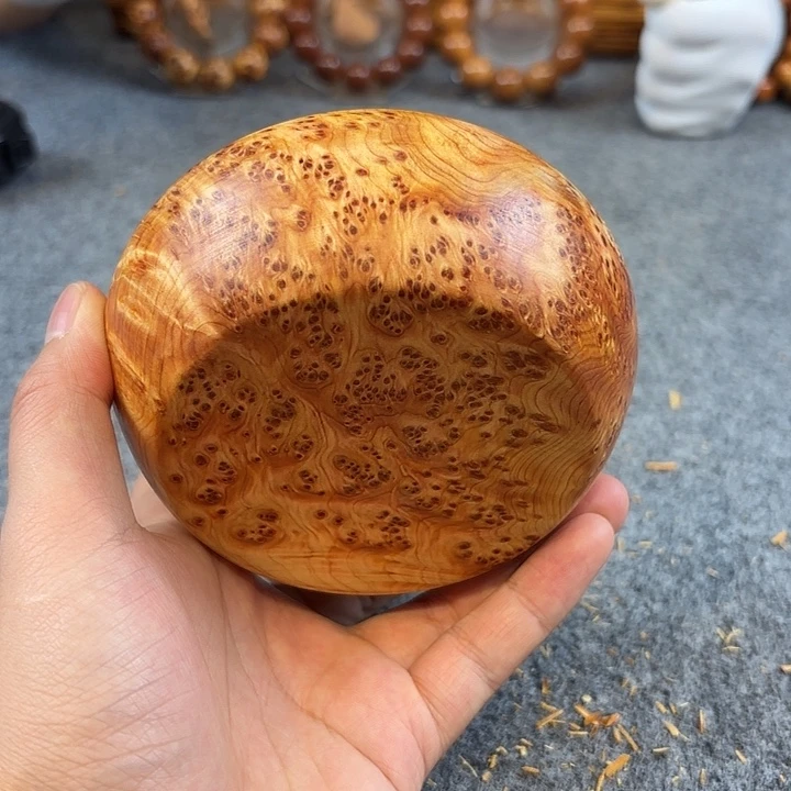 崖柏爆满精品茶叶罐