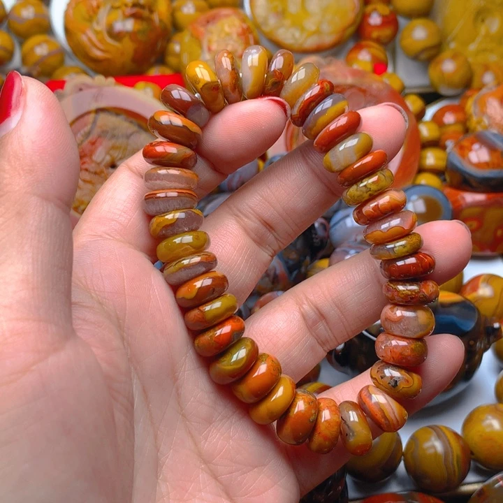 玛瑙/玉髓未镶嵌手串