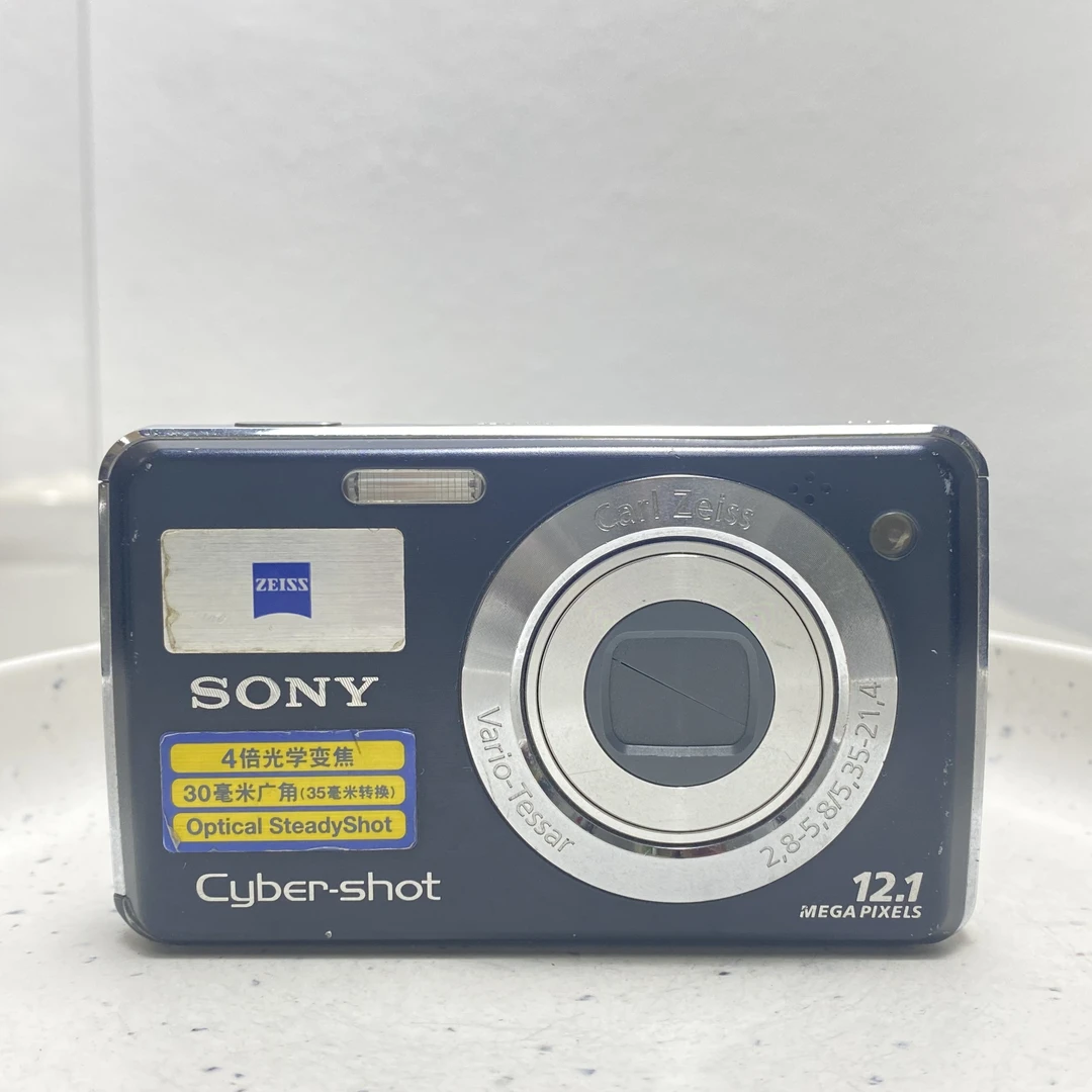 8新 Sony/索尼 索尼W220自备读卡器1200万像素4倍变焦ccd